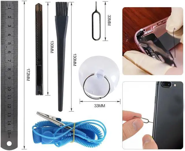 Alt view image 4 of 7 - 80 in 1 Electronic Precision Screwdriver Set Repair Tool Kit for iPhone/Computer/iPad/Samsung Galaxy/eye glasses/Household screw