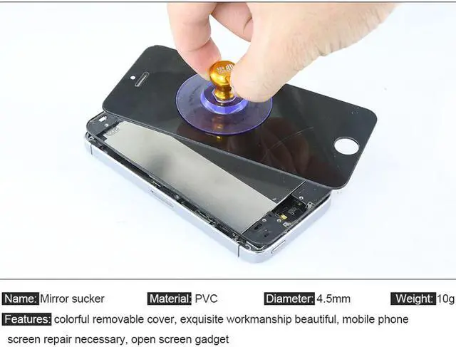 Alt view image 4 of 6 - Small Suction Cup for Mobile Phone LCD Screen Repair Opening Tools 40mm /1.6inch Sucker Holder