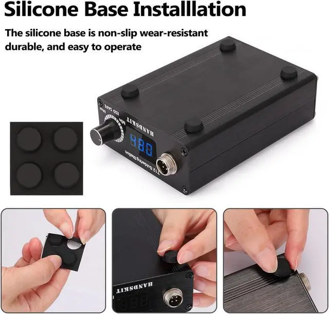 Alt view image 4 of 7 - T12 Soldering Station Infrared Soldering Station Portable Bga Rework Station with Soldering Tips Welding Tools