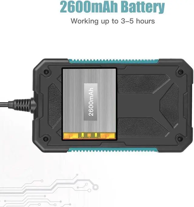 Alt view image 3 of 4 - Handheld Endoscope 4.3 Inches IPS Screen 1080P High Definition IP68 Industrial Home Endoscopes with 9 LEDs 8mm Lens 2 Megapixels Magnifier Compatible - 1M