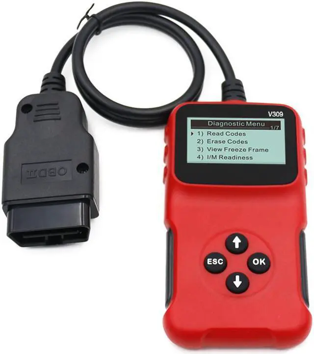 Alt view image 3 of 7 - Automobile Fault Detector Automotive Diagnostic Tools Reading Card Car Repairing Auto Diagnostic Tool Check Engine Light Interface Scanner
