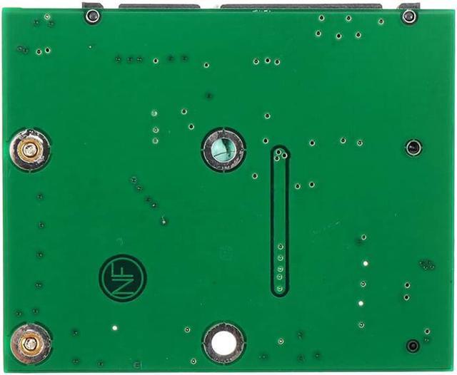 Alt view image 7 of 7 - MSATA SSD to 2.5 Inch SATA 6.0GPS Adapter Converter Card Module Board Mini Pcie SSD Compatible SATA3.0Gbps/SATA 1.5Gbps