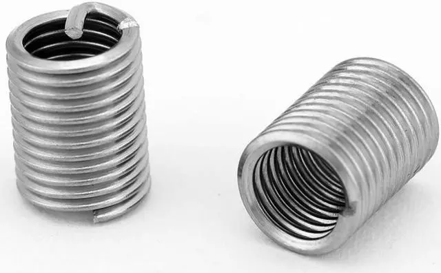 Alt view image 2 of 7 - 50pcs/Lot M6 x 1.0 x 2.5 D Screw Thread Insert Stainless Steel Coiled Wire Screws Sleeve Coiled Wire Helical Screw Repair Insert