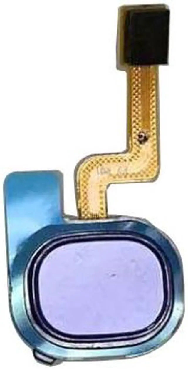 Main image of Touch ID Fingerprint Sensor scanner Home Return Key Menu Button Flex Cable For Samsung Galaxy A21s A217 (Blue)