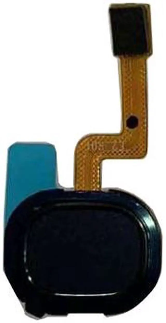 Main image of Touch ID Fingerprint Sensor scanner Home Return Key Menu Button Flex Cable For Samsung Galaxy A21s A217 (Black)