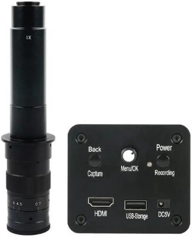 Main image of 1080P HD HDMI Industrial Electronic Digital Video Microscope Camera & 300X C-Mount Lens