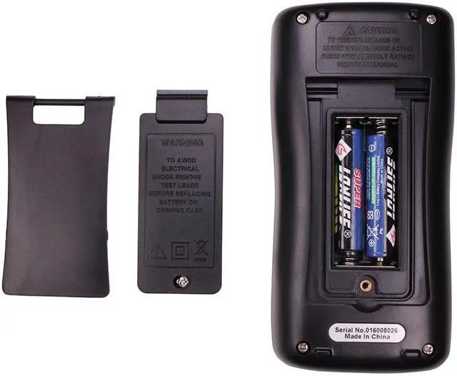 Alt view image 4 of 6 - RM408A Digital Multimeter NCV True RMS with Temperature Tester 4000 Counts Auto-Ranging AC/DC Transistor Voltage Meter