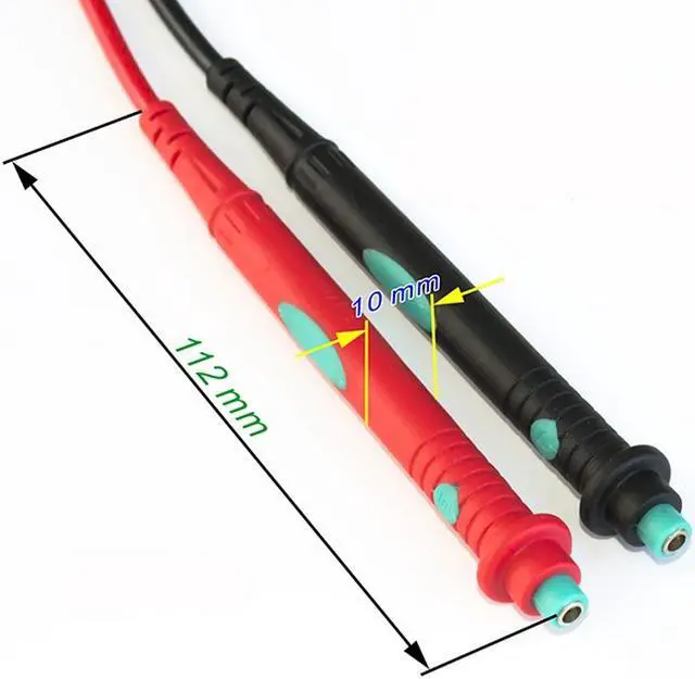 Alt view image 4 of 5 - Digital Multimeter Test Leads Probe Scope Clip Cable Switchable Needle Pin Extend Alligator