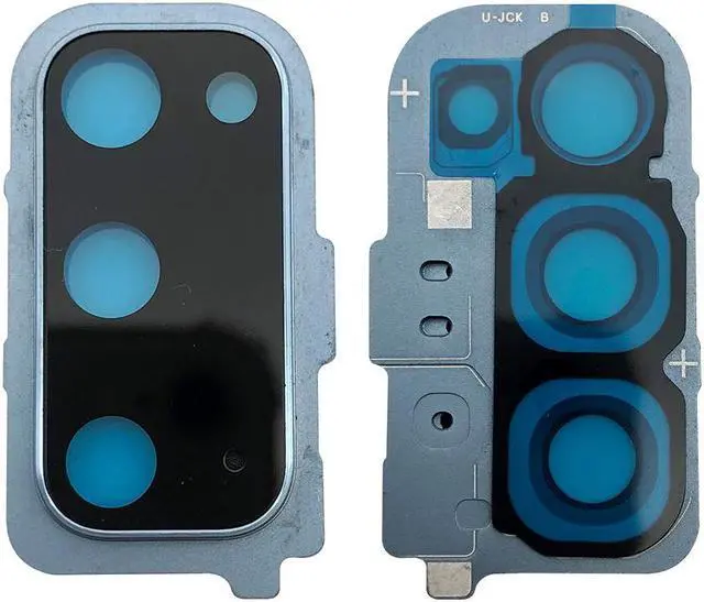 Main image of 10pcs/lot For Samsung S20 Camera Glass Lens With Frame Holder (Blue)