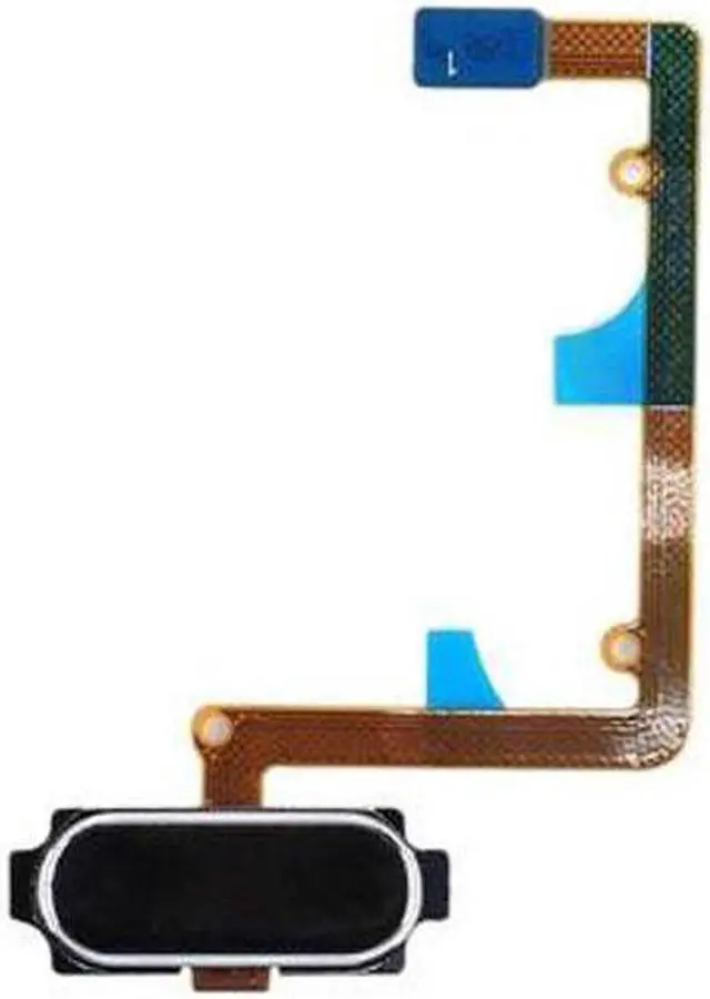 Main image of Back Home Button ID Key Fingerprint Sensor Flex Cable For Samsung Galaxy A5 2016 (Black)
