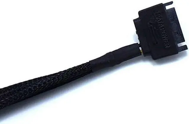 Alt view image 5 of 5 - SATA to 4PIN Computer Fan Cable Suitable for 3pin/4pin 1*SATSA 4*4PIN Interface PVC Material Four Fans Share One Port Expansion Cable