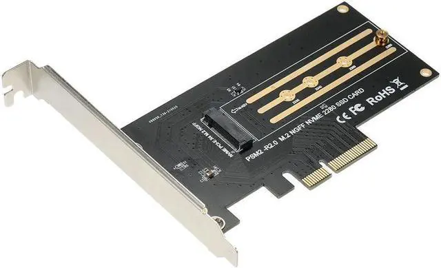 Main image of M.2 NVME Adapter Card M.2 M-key to PCI-E X4 Expansion Card SSD Adapter Card Support NVME High-speed Protocol Wide Compatibility