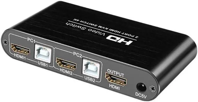 Main image of NEW HDMI-Compatible Switch 4K Switcher Wireless Mouse Keyboard Sharer Ultra-Clear Switching Computer Adapter Display Amplifer