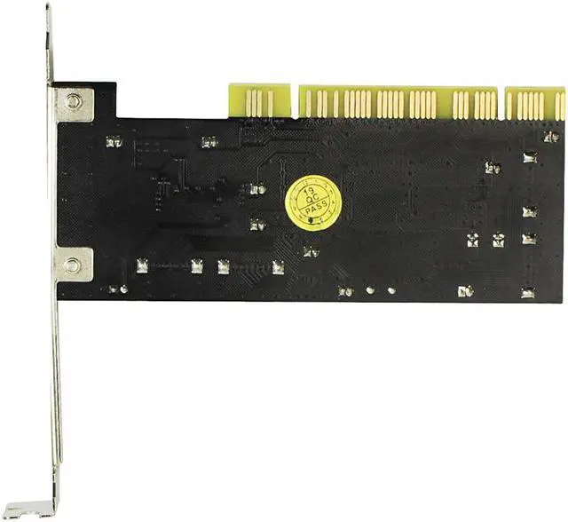 Alt view image 2 of 5 - PCI Expansion Add on Card 4 Ports SATA 1.5Gbps for Sil 3114 Chipset RAID Controller Card for PCI Standard 2.3 Desktop Computer