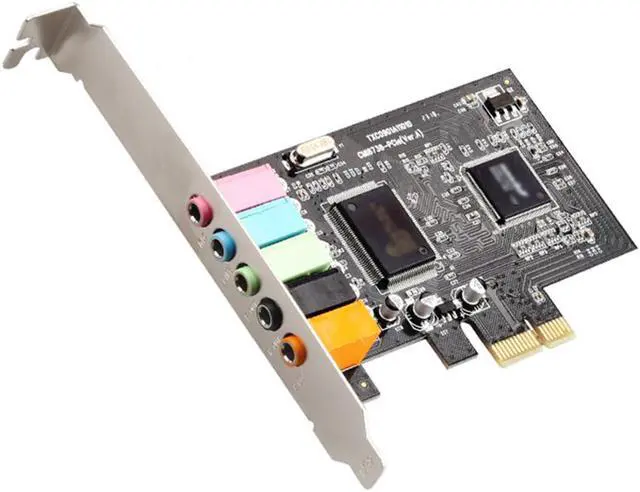 Alt view image 2 of 6 - PCI-E Express 5.1 Stereo Digital Card Desktop Soundcard