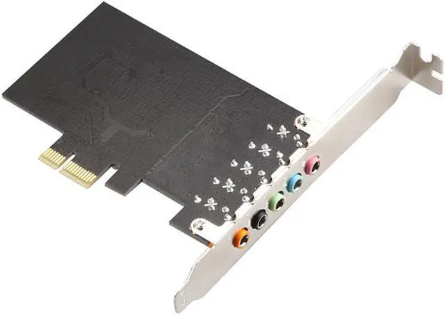 Alt view image 5 of 6 - PCI-E Express 5.1 Stereo Digital Card Desktop Soundcard