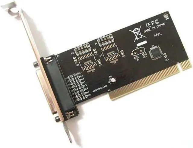 Alt view image 4 of 6 - PCI Expansion Card 25 Pin Parallel LPT PCI to Parallel Db25 Printer Port Controller Card Converter Adapter