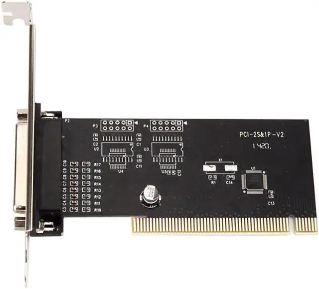 Alt view image 3 of 6 - PCI Expansion Card 25 Pin Parallel LPT PCI to Parallel Db25 Printer Port Controller Card Converter Adapter