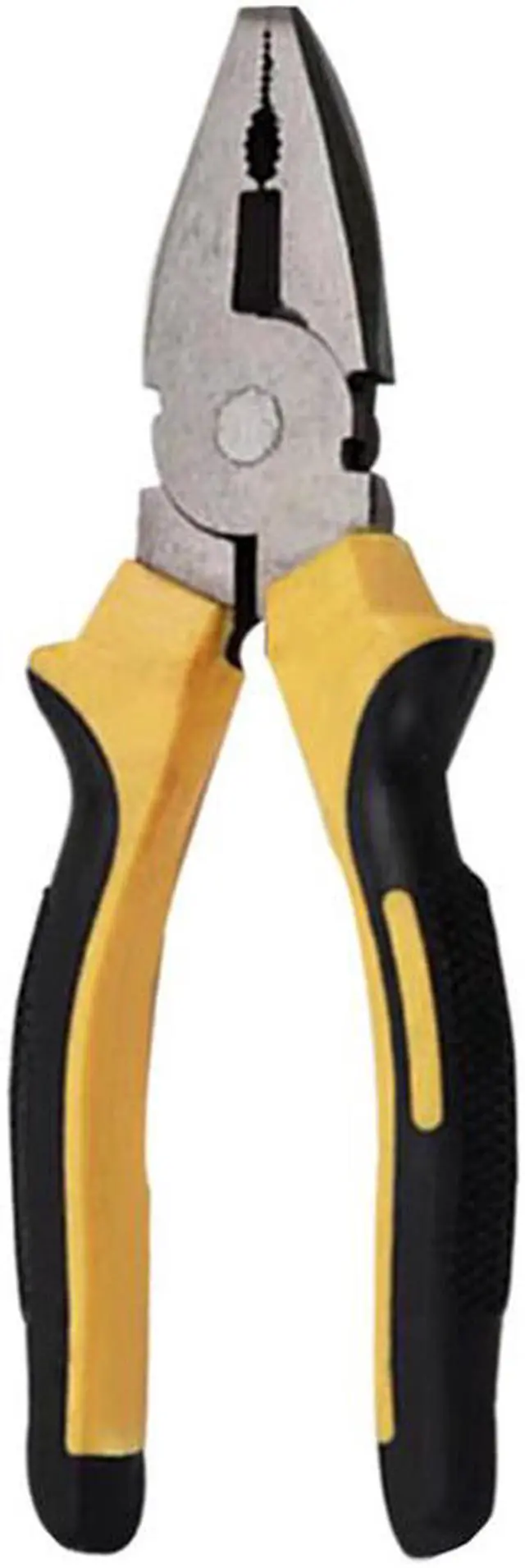 Alt view image 5 of 6 - Household Multi-Function Pliers PVC Plastic Handle Wire Cutters Vise 8-Inch Wire Cutters Hardware Tools