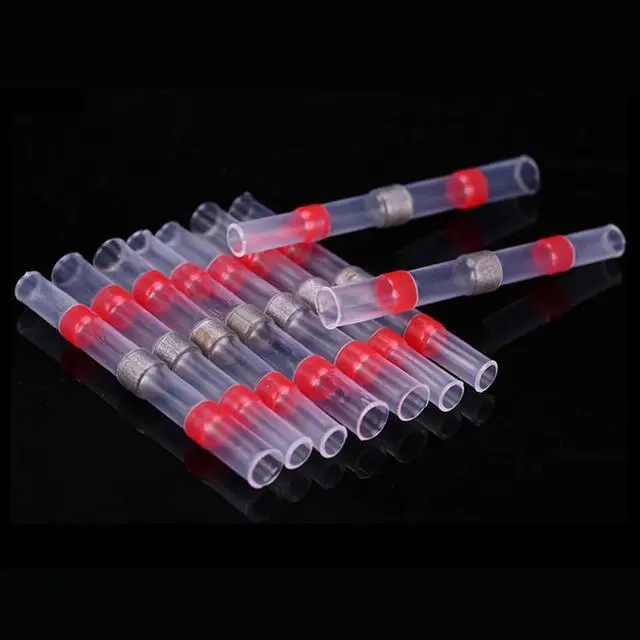 Alt view image 2 of 2 - 350Pcs Waterproof Solder Seal Sleeve Heat Shrink Butt Wire Connectors Terminals