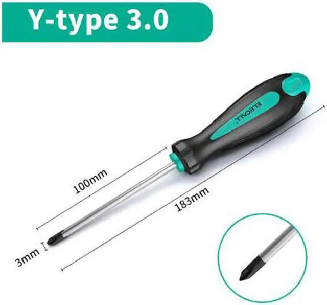 Alt view image 2 of 6 - Strong Magnetic Y3.0 Shape Screwdriver Hand Tool