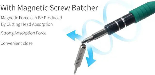 Alt view image 4 of 7 - ELECALL 21 IN 1 Precision Screwdriver Set Hex Phillips Torx Bits Small Screwdriver Mini Tools Set Muntifunction Screw Bit