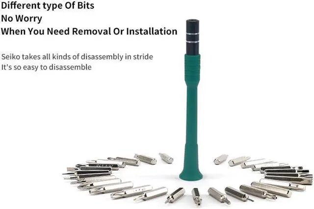 Alt view image 7 of 7 - ELECALL 21 IN 1 Precision Screwdriver Set Hex Phillips Torx Bits Small Screwdriver Mini Tools Set Muntifunction Screw Bit
