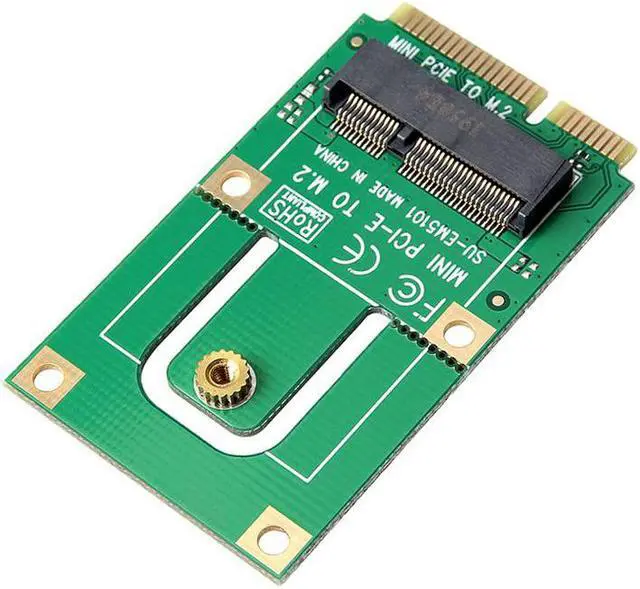 Alt view image 2 of 5 - Mini PCI-E to M.2 Adapter Converter Expansion Card M.2 Key E Interface For M.2 Wireless Bluetooth-Compatible WiFi Module