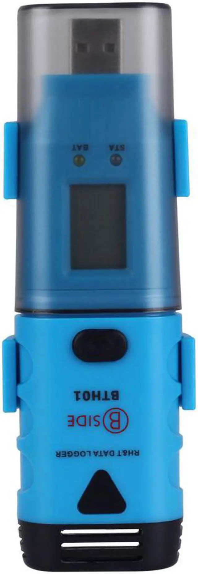 Main image of Bside BTH01 Portable Two Channel Temperature Humidity Dew Point Data Logger With LCD Display USB Interface