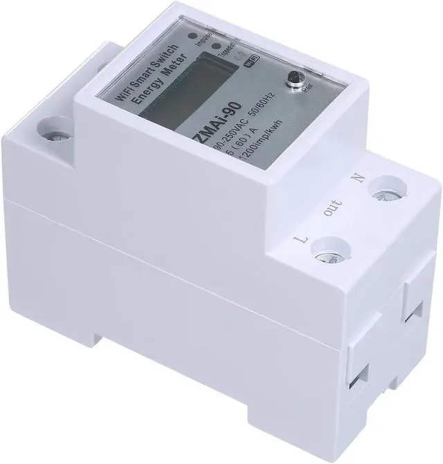 Alt view image 4 of 6 - Wifi Smart Home Energy Monitor Real Time Electricity Meter Easy Installation Remote APP Control