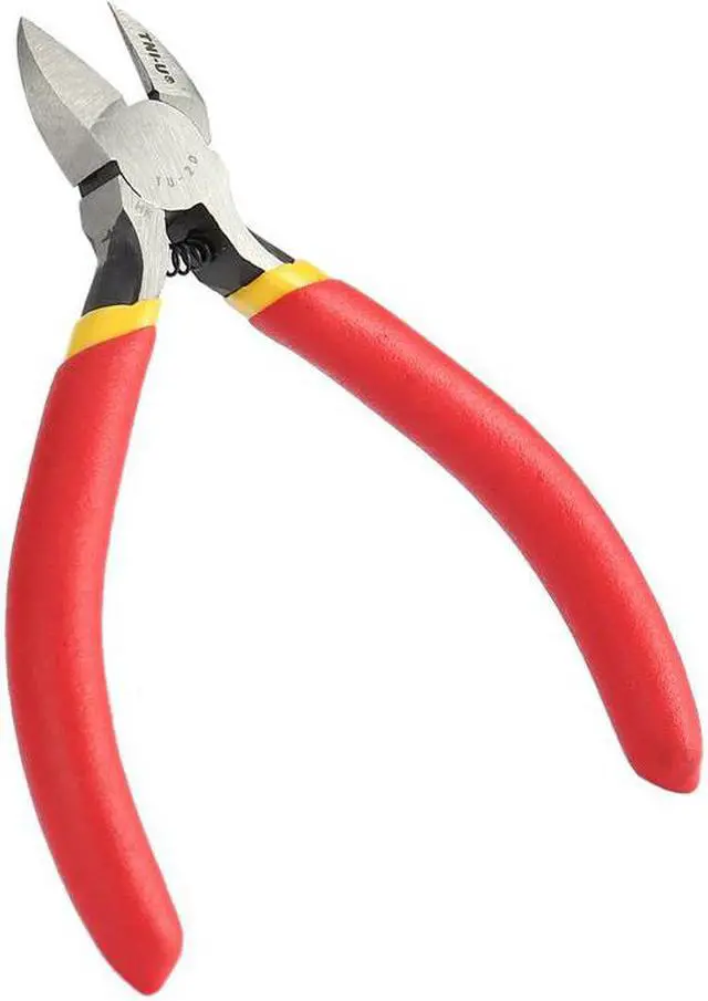 Alt view image 3 of 6 - TU2D 160mm Diagonal Plier Cutter Cutting Copper Cable Wire Repair Clamp DIY Electronic Hand Tool Shear Snip Nipper
