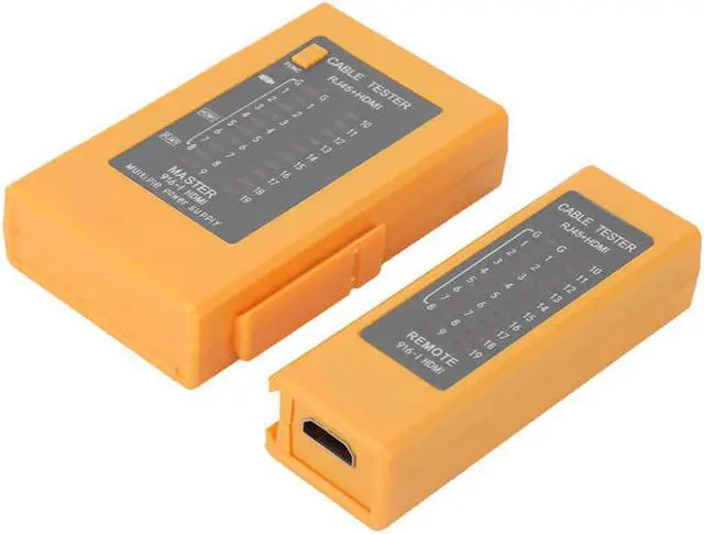 Main image of Multifunction Network Cable Tester Wire Line Finder Industrial Control Elements for RJ45+HDMI Network Repair Line Detector