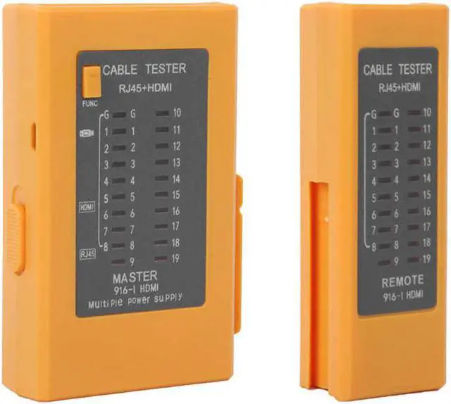 Alt view image 2 of 5 - Multifunction Network Cable Tester Wire Line Finder Industrial Control Elements for RJ45+HDMI Network Repair Line Detector