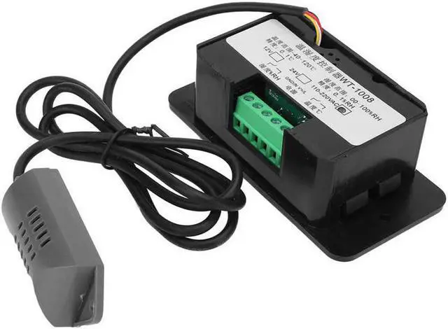 Alt view image 5 of 5 - Temperature and Humidity Controller Digital Display Greenhouse Switch WT-1008 110-220VAC Temperature Controller
