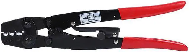 Main image of Crimping Pliers Cable Lug Crimper Tool Bare Terminal Wire Plier Cutter 1-6mm² Cutters Wire Connector Electrician Hand Tool WX-13