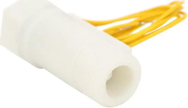 Alt view image 2 of 7 - DC0-110V Plastic Water Flow Sensor Switch Piston Type G1/2in Male/Female Thread Water Flow Switch