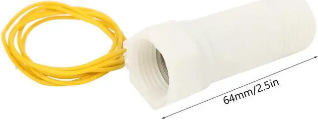 Alt view image 4 of 7 - DC0-110V Plastic Water Flow Sensor Switch Piston Type G1/2in Male/Female Thread Water Flow Switch