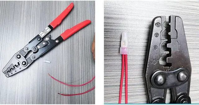 Alt view image 2 of 2 - Crimping Pliers Cable Lug Crimper Tool Bare Terminal Wire Plier Cutter 1-6mm² Cutters Wire Connector Electrician Hand Tool WX-13
