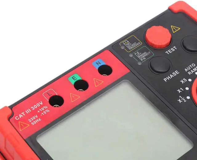 Alt view image 6 of 7 - GT5206A Leakage Protector Tester 230V/50Hz Digital RCD (ELCB) Tester Leakage Protection Switch Detector Testing Instrument