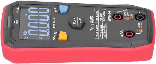 Alt view image 3 of 7 - UT123D Multimeter Multi-Function High Accuracy Digital Meter for Electric Maintenance Digital Multimeter Voltmeter Ammeter