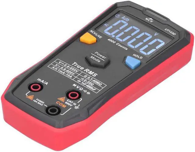 Alt view image 2 of 7 - UT123D Multimeter Multi-Function High Accuracy Digital Meter for Electric Maintenance Digital Multimeter Voltmeter Ammeter