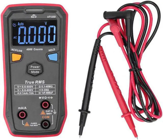 Main image of UT123D Multimeter Multi-Function High Accuracy Digital Meter for Electric Maintenance Digital Multimeter Voltmeter Ammeter