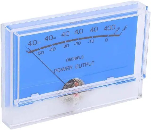 Alt view image 7 of 7 - Power Monitor TN-105-S0518 High Accuracy DB Level Header Audio Power Amplifier VU Meter with Backlight Power Meter