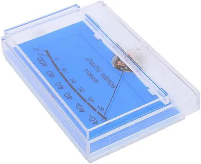 Alt view image 6 of 7 - Power Monitor TN-105-S0518 High Accuracy DB Level Header Audio Power Amplifier VU Meter with Backlight Power Meter