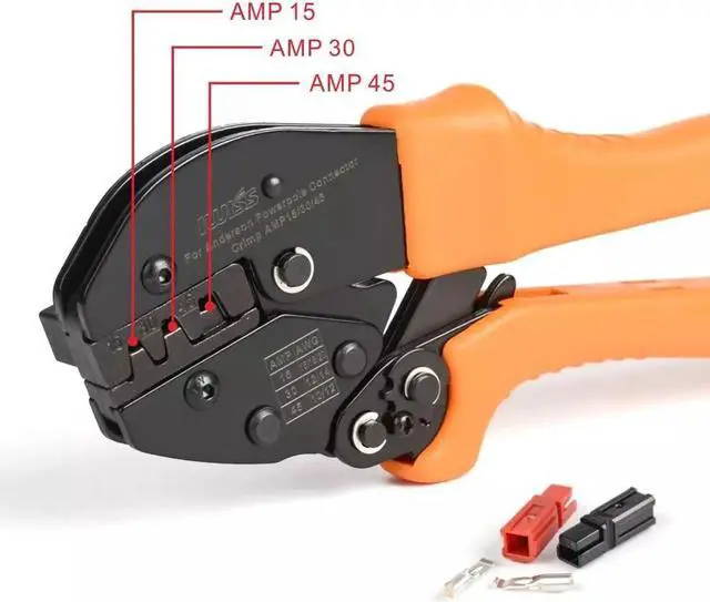 Alt view image 2 of 4 - 1pcs Crimping Die set For AP-153045 Crimping Tools Cable Pliers Wire Clamp Multi Replaceable Crimp Jaws