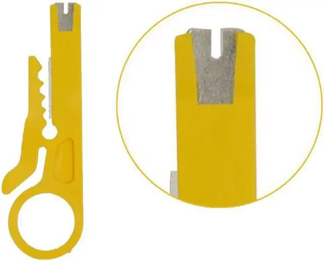 Alt view image 2 of 7 - Portable Wire Stripper Knife Tools Cable Stripping Wire Cutter Cut Line Tool Crimper Pliers Crimping Tool Cable Stripping Wire