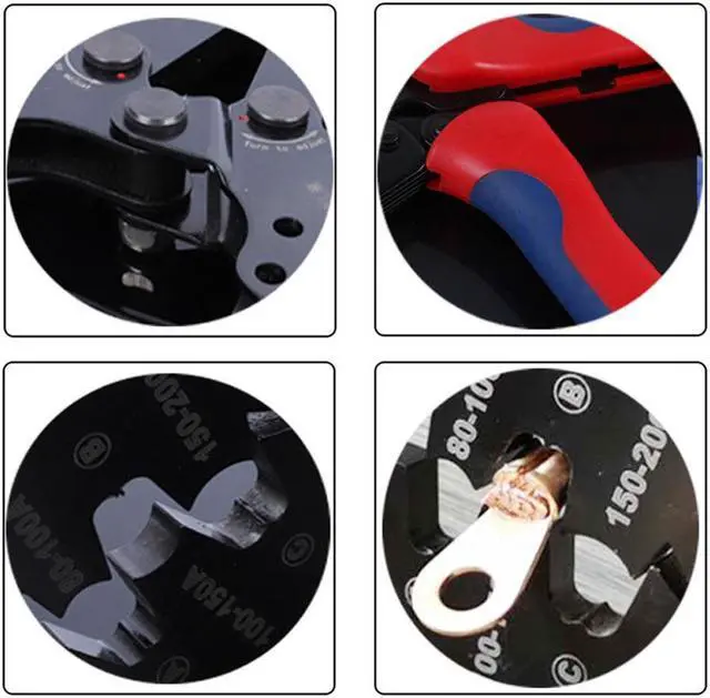 Alt view image 6 of 6 - LY-03C Crimper Cable Cutter Auto Wire Stripper Multifunction Pliers For Ring Linsulated Wire Stripping Crimping Terminal 0.5-6.0mm²
