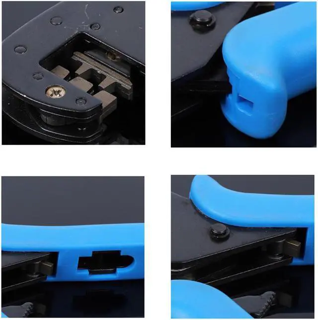 Alt view image 3 of 5 - WX-WP1 Multifunctional Crimping Pliers 0.08-0.5mm2 Blue Parallel Crimping Pliers High Quality Cable Tools