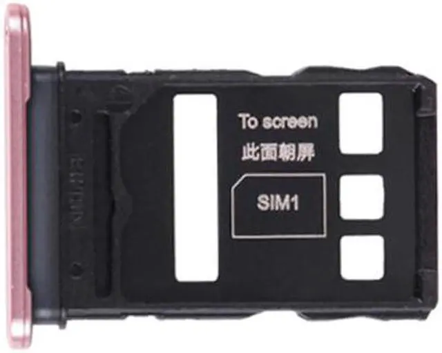 Main image of New For Honor 50 Sim Card Tray Holder Honor50 SIM & SD Memory Card Tray Slot Holder Adapter Socket Smartphone Repair Parts - Pink