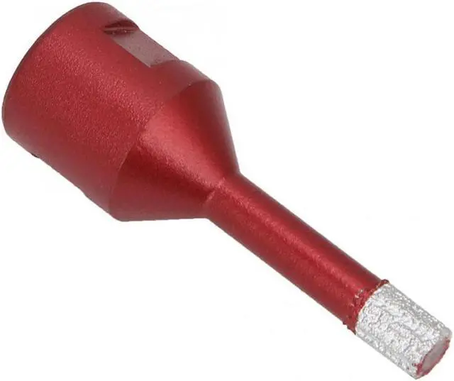 Alt view image 4 of 6 - 2 Pcs Diamond Hole Opener 8mm Soldering Drill Bit M14 Female Thread for Angle Grinder Wood Hole Saw Drill Bit